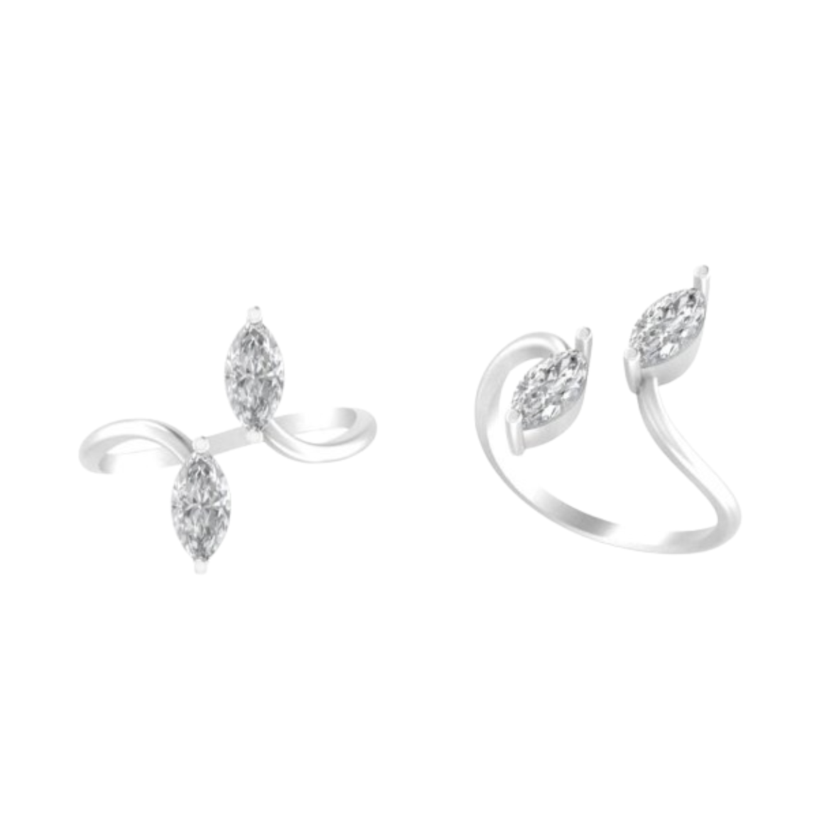 Roselle Twist Ring
